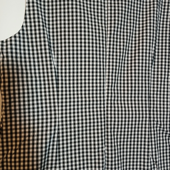 Classic Black and White Checkered Dress - Picture 3 of 8